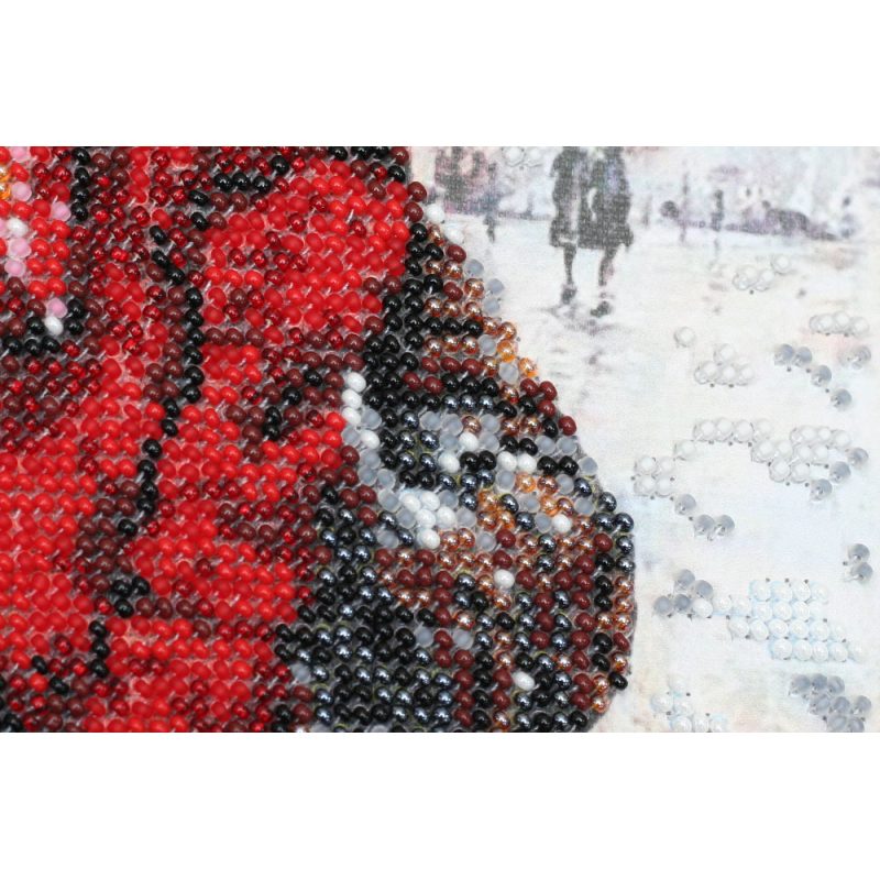 Bead Embroidery Kit on Art Canvas "Ellis"