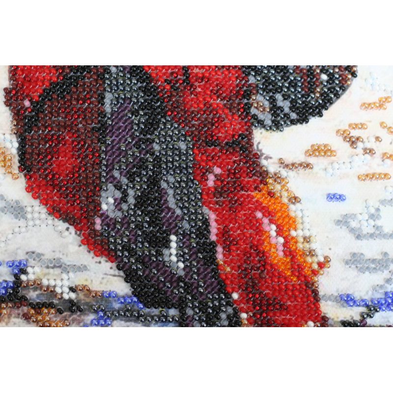 Bead Embroidery Kit on Art Canvas "Ellis"