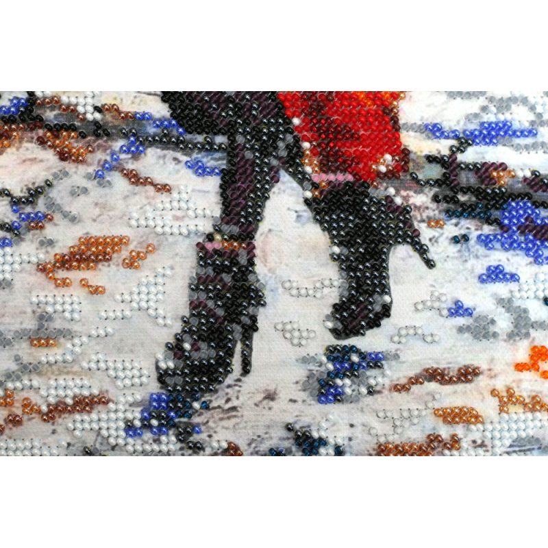 Bead Embroidery Kit on Art Canvas "Ellis"