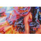 Bead Embroidery Kit on Art Canvas "Tango style"
