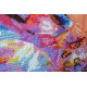 Bead Embroidery Kit on Art Canvas "Tango style"