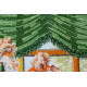 Bead Embroidery Kit on Art Canvas "Spring is everywhere-1"