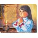 Bead Embroidery Kit on Art Canvas "Prayer (Russian text)"
