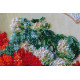 Bead Embroidery Kit on Art Canvas "Poppies and buldenezh"