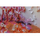 Bead Embroidery Kit on Art Canvas "Sunrise song - 1"