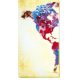 Bead Embroidery Kit on Art Canvas "World map - 1"