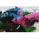 Bead Embroidery Kit on Art Canvas "World map - 3"