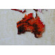 Bead Embroidery Kit on Art Canvas "World map - 3"
