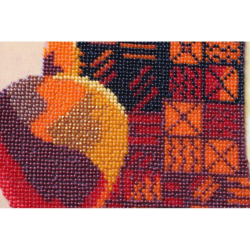 Bead Embroidery Kit on Art Canvas "Africa-1"