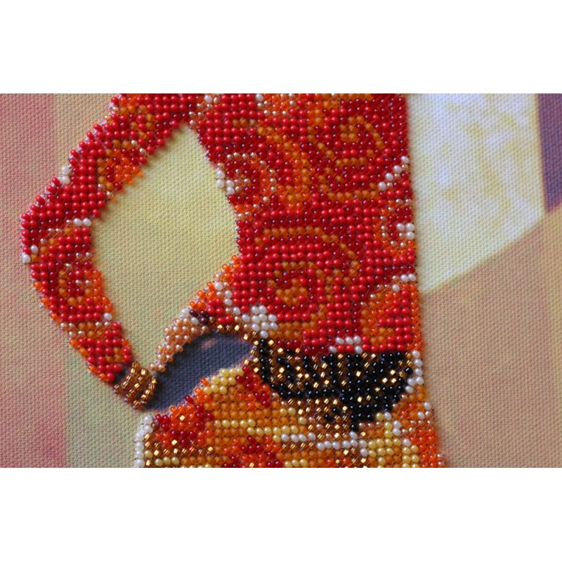 Bead Embroidery Kit on Art Canvas "Africa-1"