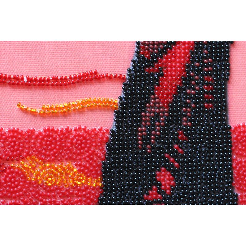 Bead Embroidery Kit on Art Canvas "Africa-2"
