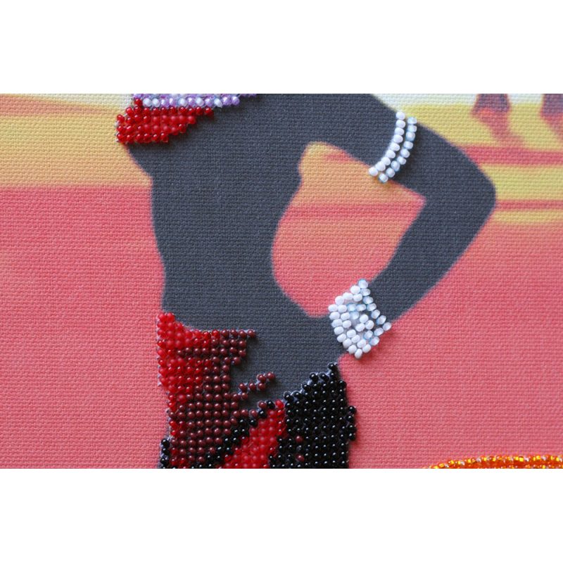 Bead Embroidery Kit on Art Canvas "Africa-2"