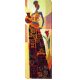 Bead Embroidery Kit on Art Canvas "Africa-3"