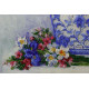Bead Embroidery Kit on Art Canvas "Fragrant round dance"