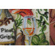 Bead Embroidery Kit on Art Canvas "Sparkling still-life"