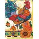 Bead Embroidery Kit on Art Canvas "Cock-a-doodle-doo!"