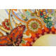 Bead Embroidery Kit on Art Canvas "Sunrise"