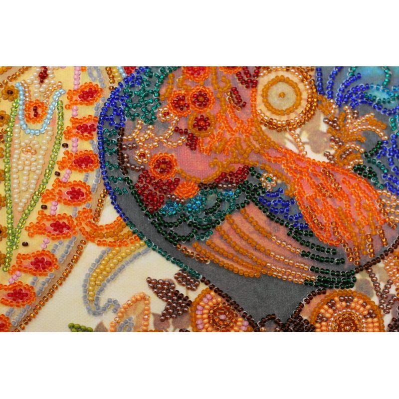 Bead Embroidery Kit on Art Canvas "Sunrise"