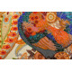 Bead Embroidery Kit on Art Canvas "Sunrise"
