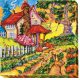 Bead Embroidery Kit on Art Canvas "Fabulous autumn"