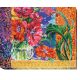 Bead Embroidery Kit on Art Canvas "Anemone"