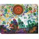 Bead Embroidery Kit on Art Canvas "Dream way"