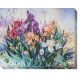 Bead Embroidery Kit on Art Canvas "Morning garden"