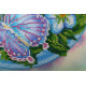 Bead Embroidery Kit on Art Canvas "Summer water colors-1"