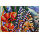 Bead Embroidery Kit on Art Canvas "Summer water colors-2"