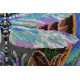 Bead Embroidery Kit on Art Canvas "Summer water colors-3"