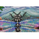 Bead Embroidery Kit on Art Canvas "Summer water colors-3"