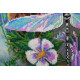 Bead Embroidery Kit on Art Canvas "Summer water colors-3"