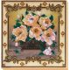Bead Embroidery Kit on Art Canvas "Ballad about flowers"
