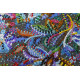 Bead Embroidery Kit on Art Canvas "Money Tree"