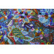 Bead Embroidery Kit on Art Canvas "Money Tree"