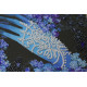Bead Embroidery Kit on Art Canvas "Hide and Seek"