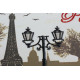 Bead Embroidery Kit on Art Canvas "Red and black"