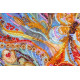 Bead Embroidery Kit on Art Canvas "Talismans of happiness"