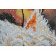 Bead Embroidery Kit on Art Canvas "Fluffy fog"
