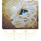 Bead Embroidery Kit on Art Canvas "Latte"