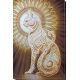 Bead Embroidery Kit on Art Canvas "Bast"