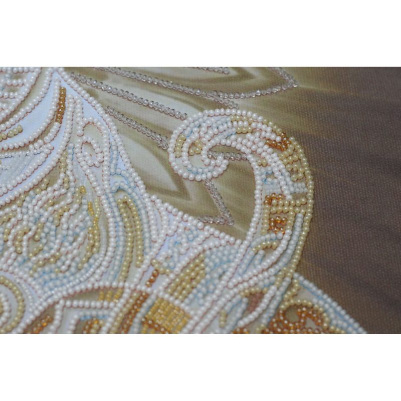 Bead Embroidery Kit on Art Canvas "Bast"