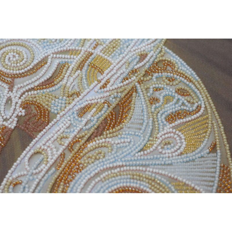Bead Embroidery Kit on Art Canvas "Bast"