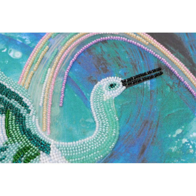 Bead Embroidery Kit on Art Canvas "Hover"