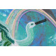 Bead Embroidery Kit on Art Canvas "Hover"