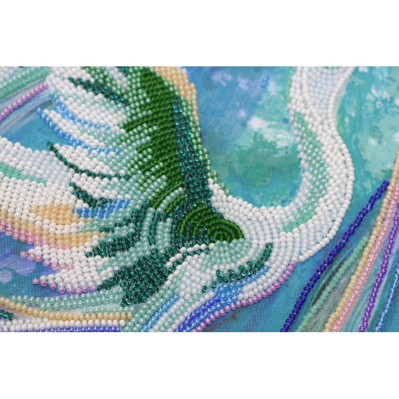Bead Embroidery Kit on Art Canvas "Hover"