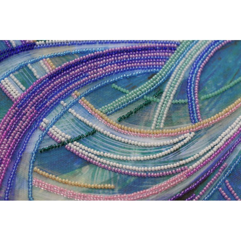 Bead Embroidery Kit on Art Canvas "Hover"