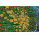 Bead Embroidery Kit on Art Canvas "Magic gramophone"