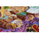 Bead Embroidery Kit on Art Canvas "Rush sled"