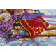 Bead Embroidery Kit on Art Canvas "Rush sled"